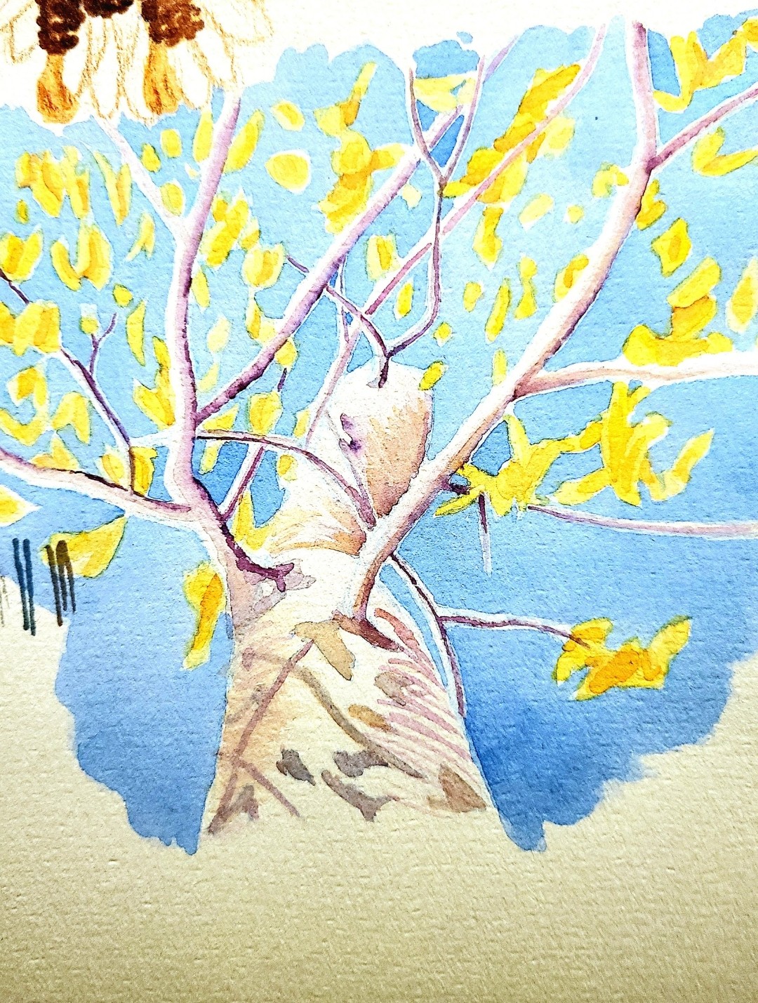 tree painting