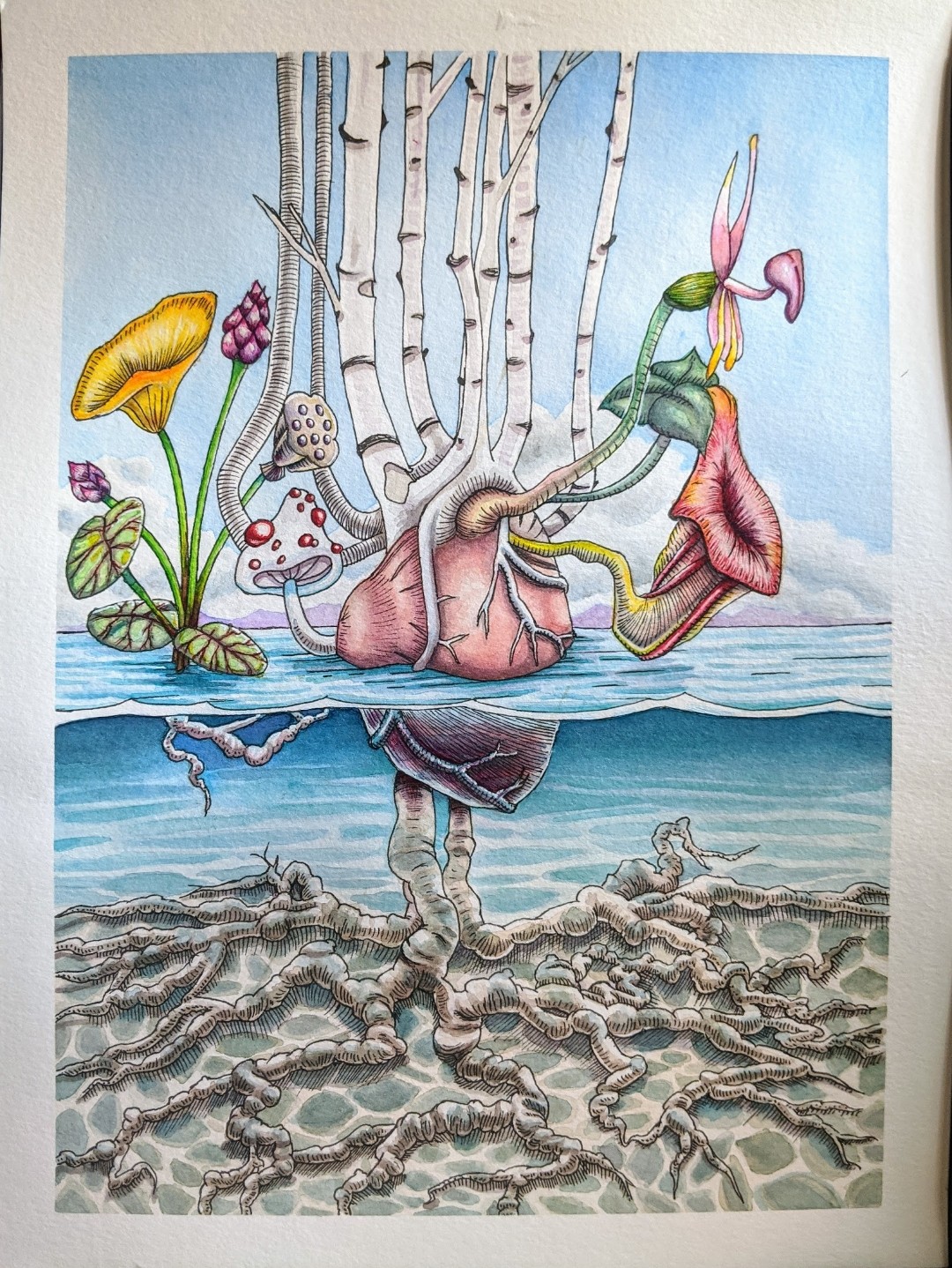 tree of life painting